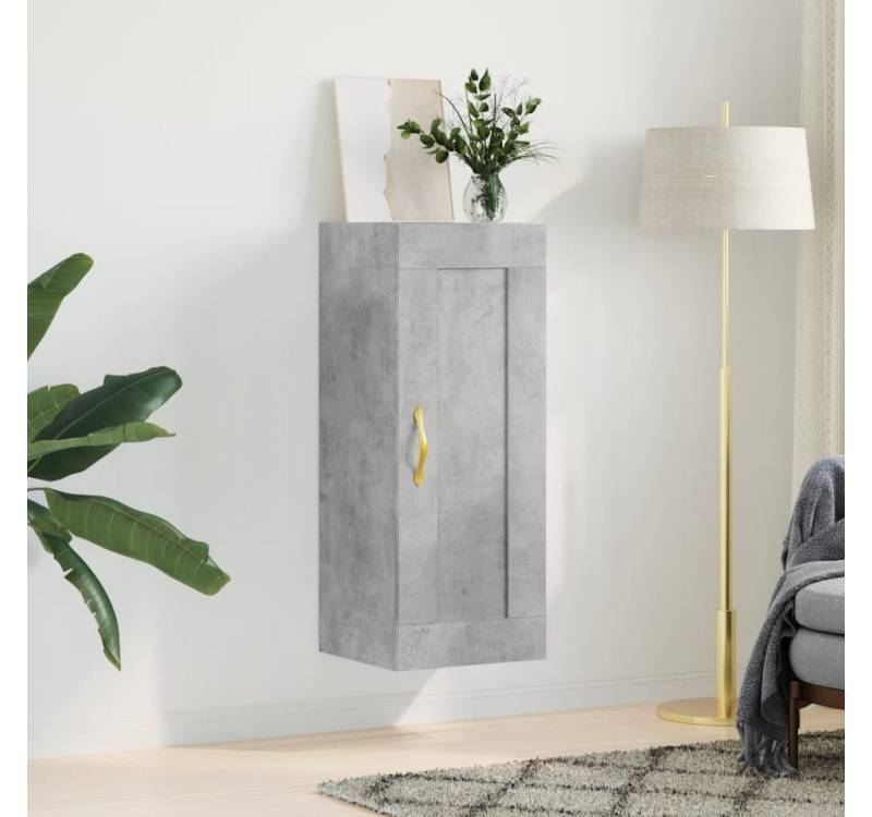 furnicato Wandhängeschrank Wandschrank Betongrau 34,5x34x90 cm Holzwerkstoff, 1-tlg. furnicato Wandhängeschrank Wandschrank Betongrau 34,5x34x90 cm Holzwerkstoff, 1-tlg. von furnicato