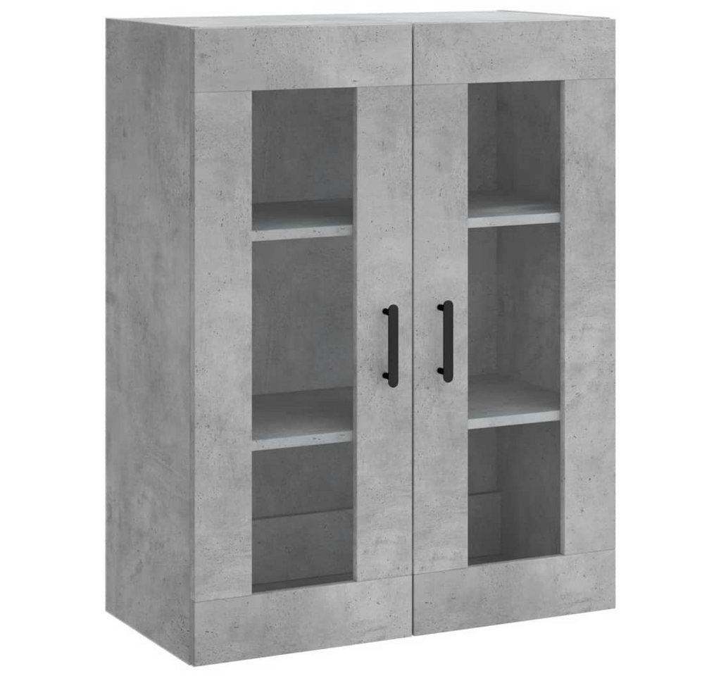 furnicato Wandhängeschrank Wandschrank Betongrau 69,5x34x90 cm, 1-tlg. von furnicato