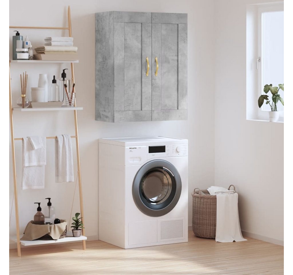 furnicato Wandhängeschrank Wandschrank Betongrau 69,5x34x90 cm Holzwerkstoff, 1-tlg. furnicato Wandhängeschrank Wandschrank Betongrau 69,5x34x90 cm Holzwerkstoff, 1-tlg. von furnicato