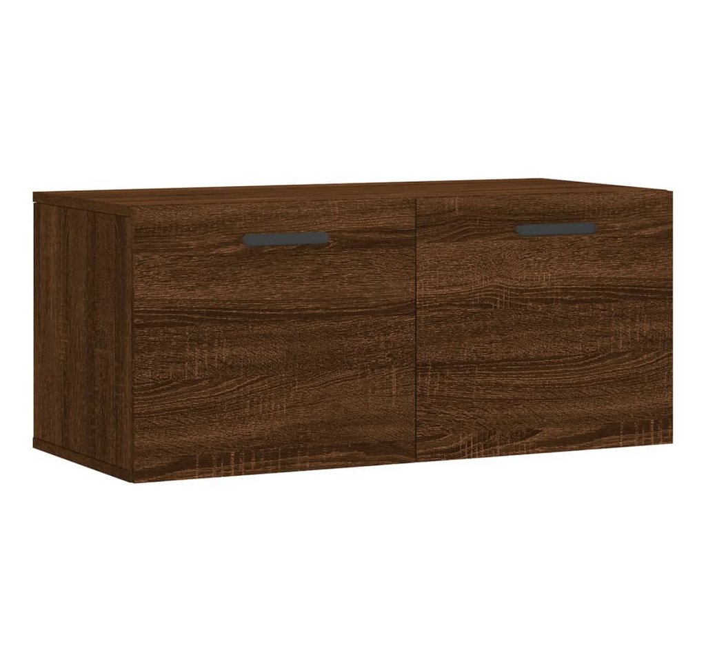 furnicato Wandhängeschrank Wandschrank Braun Eichen-Optik 80x36,5x35 cm Holzwerkstoff, 1-tlg. furnicato Wandhängeschrank Wandschrank Braun Eichen-Optik 80x36,5x35 cm Holzwerkstoff, 1-tlg. von furnicato