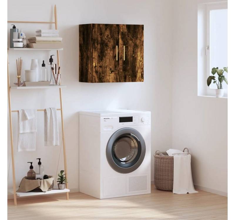 furnicato Wandhängeschrank Wandschrank Räuchereiche 60x31x60 cm Holzwerkstoff, 1-tlg. furnicato Wandhängeschrank Wandschrank Räuchereiche 60x31x60 cm Holzwerkstoff, 1-tlg. von furnicato