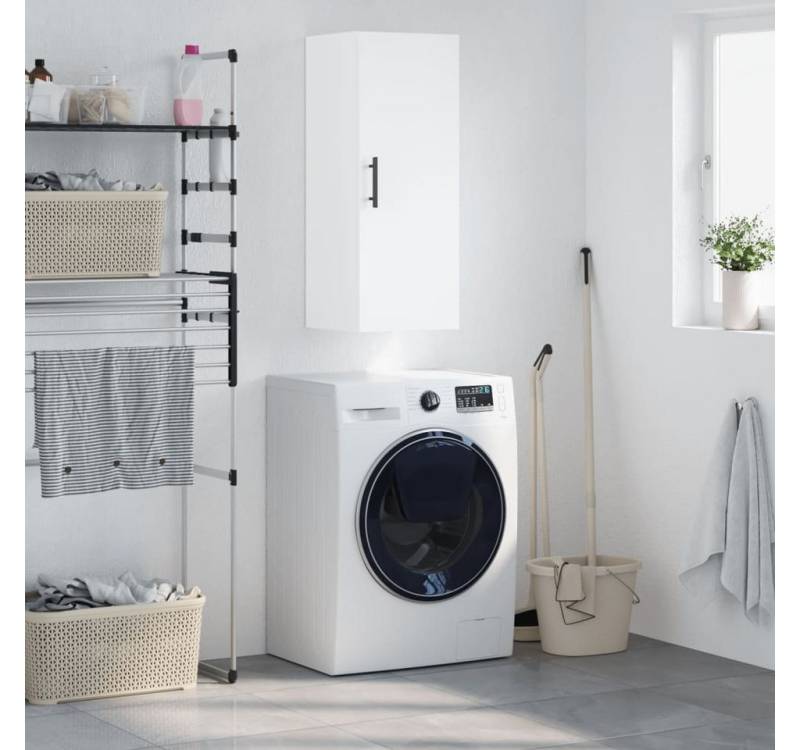 furnicato Wandhängeschrank Wandschrank Weiß 34,5x34x90 cm, 1-tlg. furnicato Wandhängeschrank Wandschrank Weiß 34,5x34x90 cm, 1-tlg. von furnicato