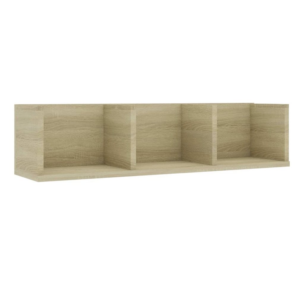 furnicato Wandregal CD-Sonoma-Eiche 75x18x18 cm Holzwerkstoff, 1-tlg. von furnicato