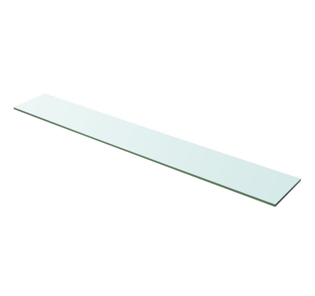 furnicato Wandregal Regalboden Glas Transparent 100 cm x 15 cm von furnicato