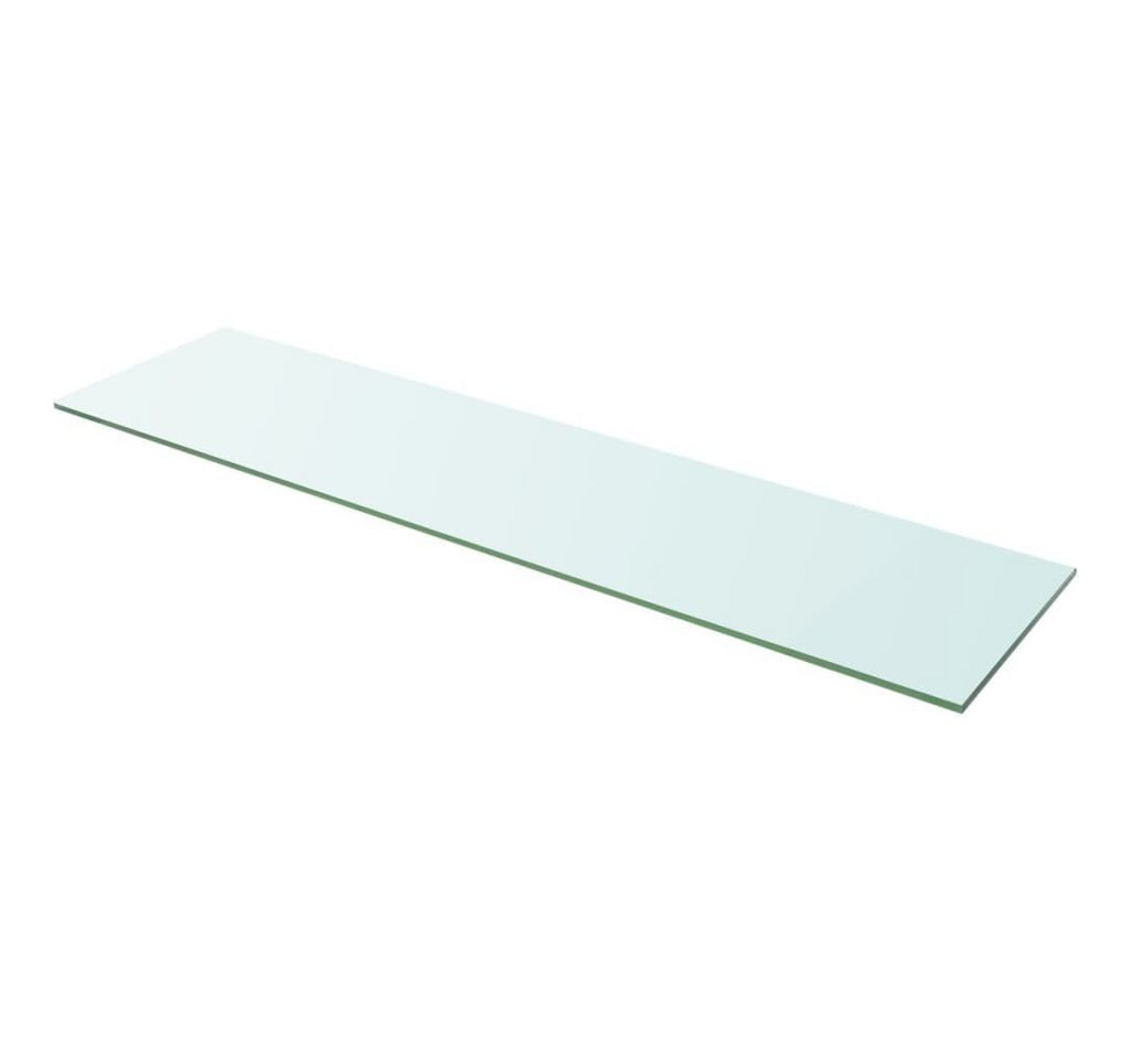 furnicato Wandregal Regalboden Glas Transparent 100 cm x 25 cm von furnicato