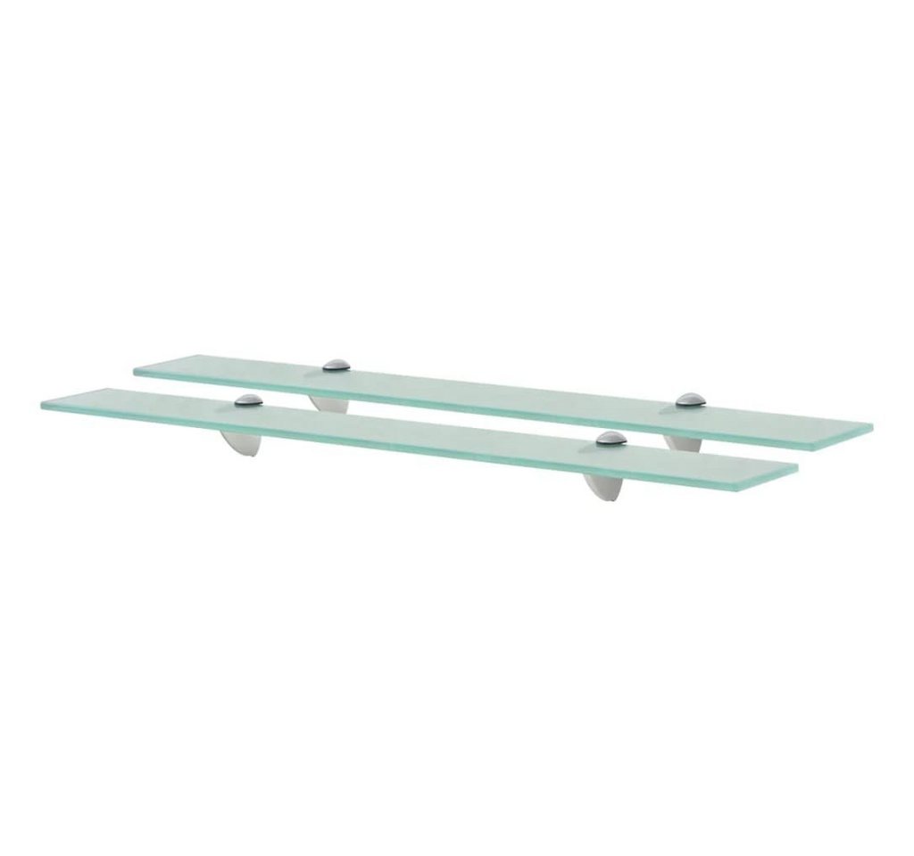 furnicato Wandregal Schweberegale 2 Stk. Glas 70x10 cm 8 mm, 1-tlg. von furnicato
