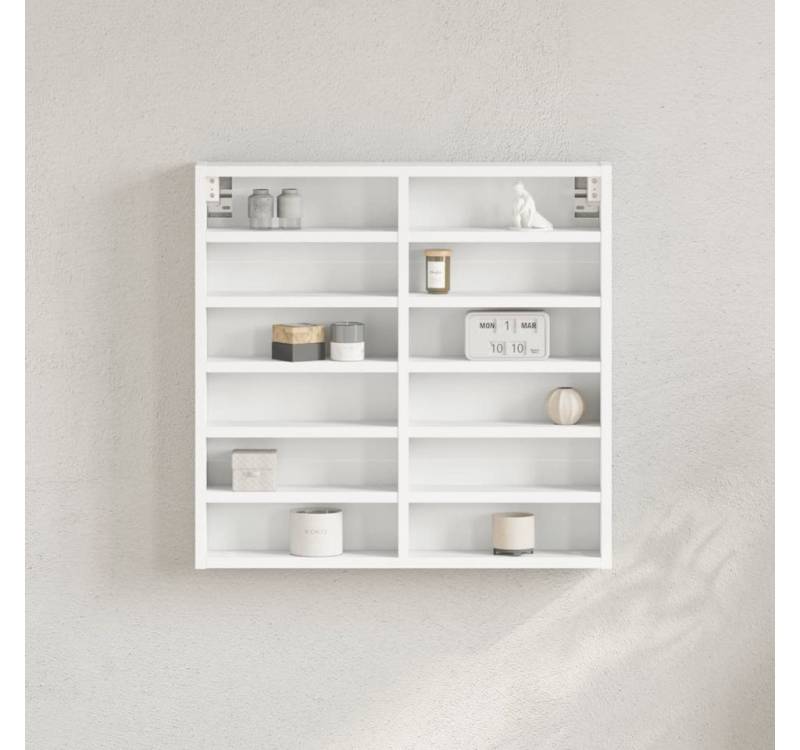 furnicato Wandregal Vitrinenschrank Weiß 60x8,5x58 cm Holzwerkstoff, 1-tlg. furnicato Wandregal Vitrinenschrank Weiß 60x8,5x58 cm Holzwerkstoff, 1-tlg. von furnicato