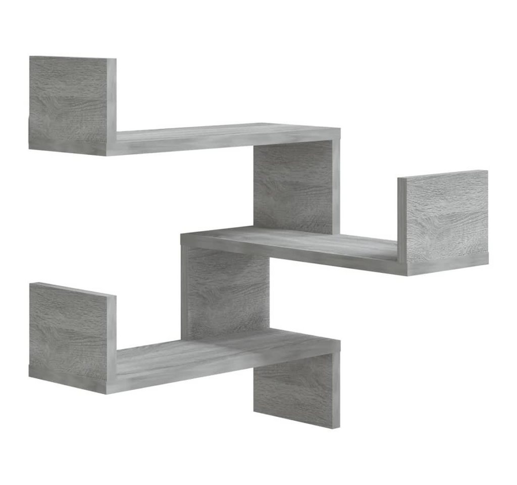 furnicato Wandregal Wand-Eckregal Grau Sonoma 40x40x50 cm Holzwerkstoff, 1-tlg. furnicato Wandregal Wand-Eckregal Grau Sonoma 40x40x50 cm Holzwerkstoff, 1-tlg. von furnicato