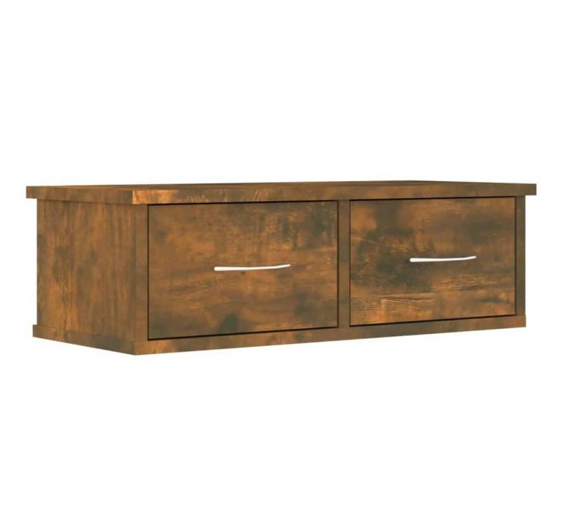 furnicato Wandregal Wandschrank Räuchereiche 60x26x18,5 cm Holzwerkstoff, 1-tlg. von furnicato