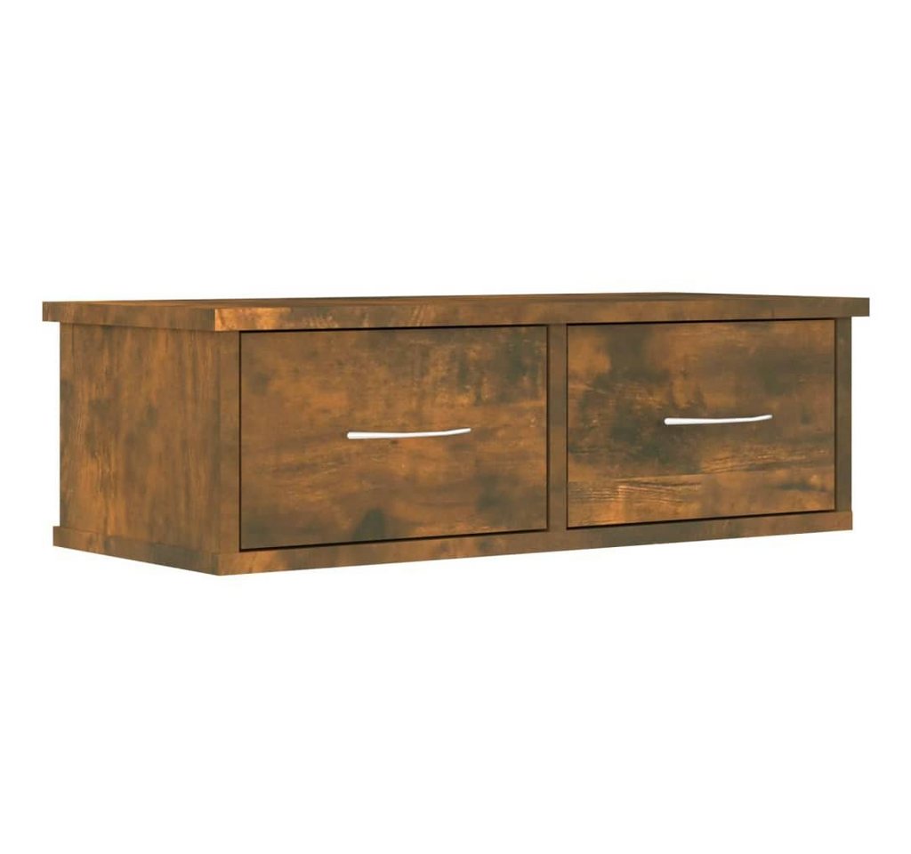 furnicato Wandregal Wandschrank Räuchereiche 60x26x18,5 cm Holzwerkstoff von furnicato