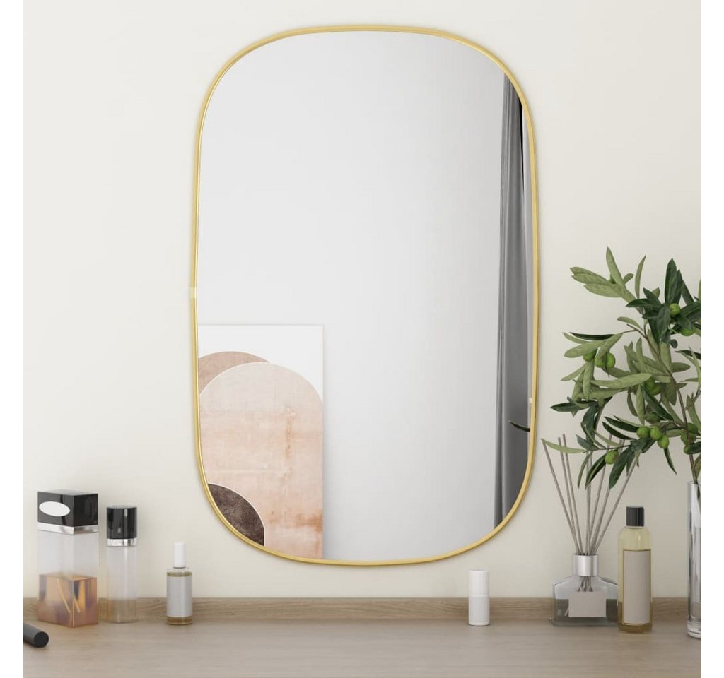 furnicato Wandspiegel Golden 70x45 cm von furnicato
