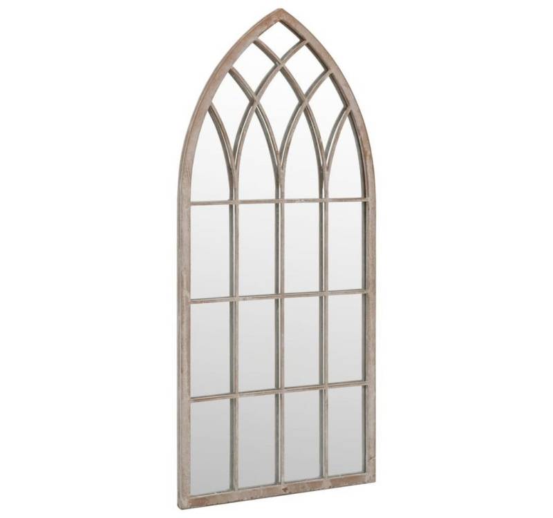 furnicato Wandspiegel Spiegel Sandfarben 100x45 cm Eisen für den Innenbereich (1-St) von furnicato