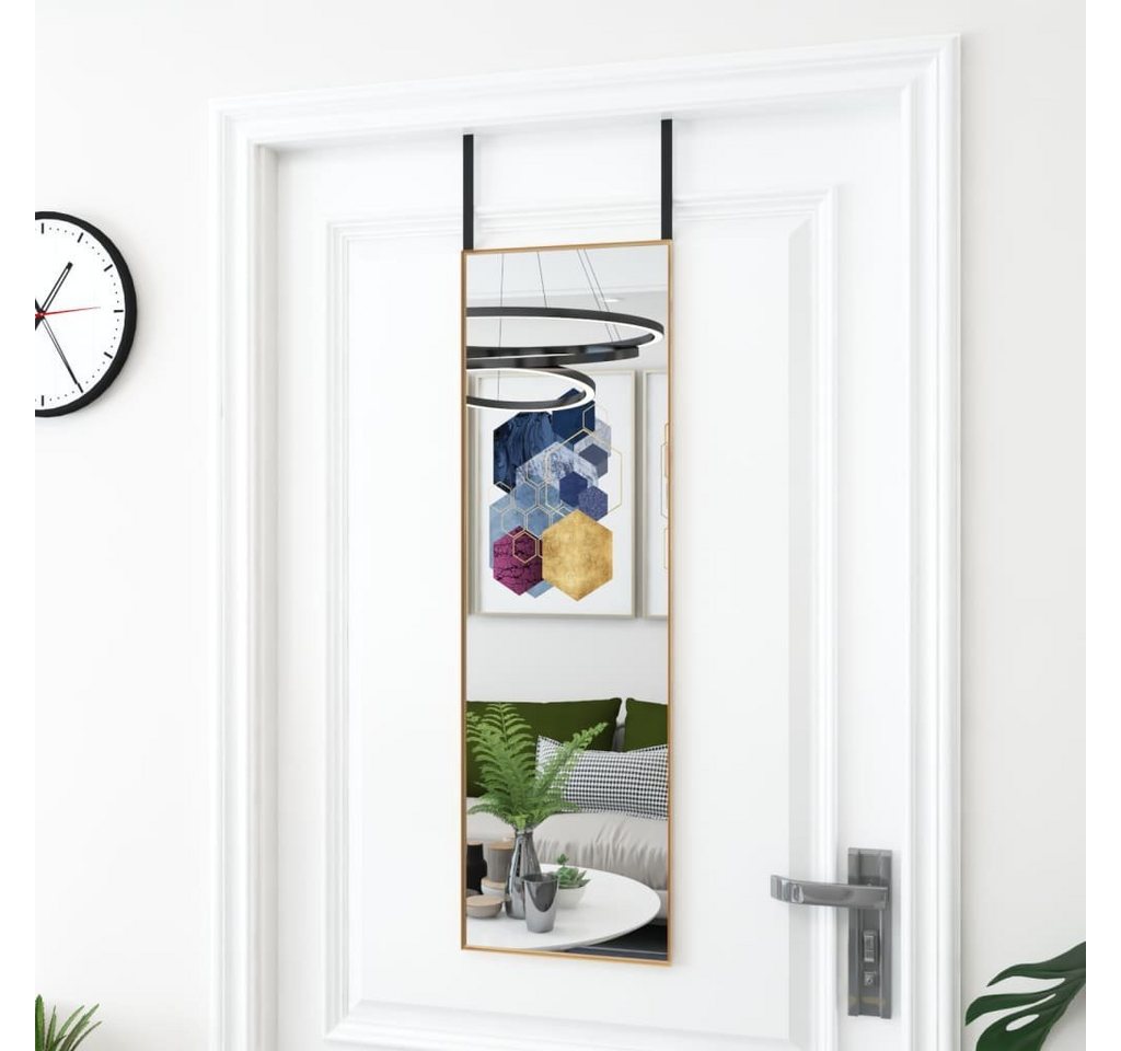 furnicato Wandspiegel Türspiegel Golden 30x100 cm Glas und Aluminium (1-St) furnicato Wandspiegel Türspiegel Golden 30x100 cm Glas und Aluminium (1-St) von furnicato