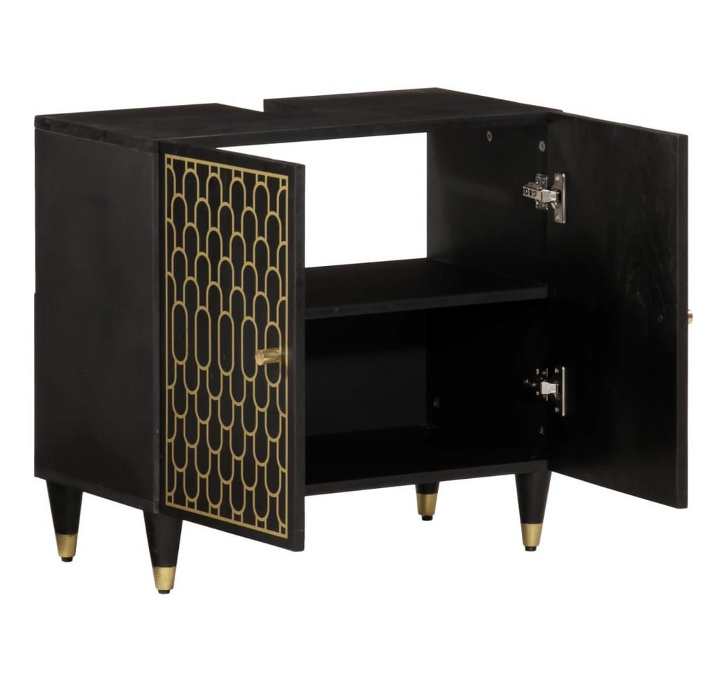 furnicato Waschtisch Waschbeckenunterschrank 62x33x58 cm Massivholz von furnicato