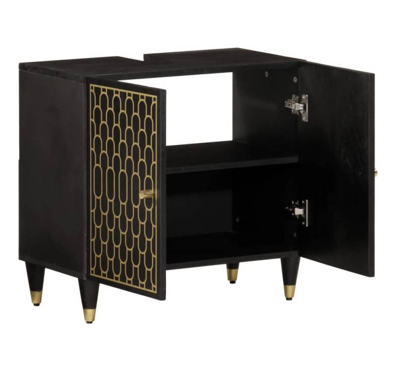 furnicato Waschtisch Waschbeckenunterschrank 62x33x58 cm Massivholz von furnicato