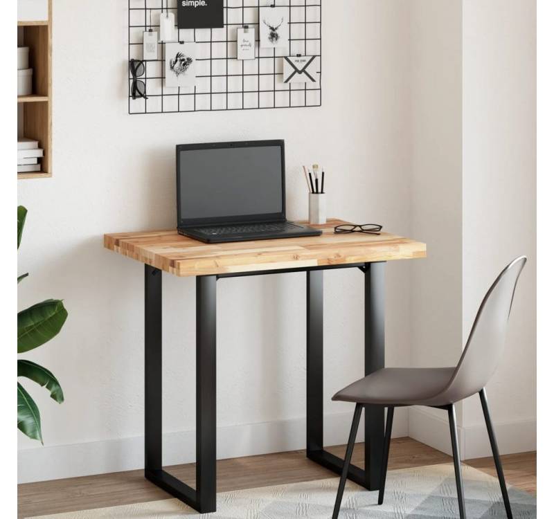 furnicato Waschtisch Waschtischplatte Unbehandelt 100x60x4 cm Massivholz von furnicato