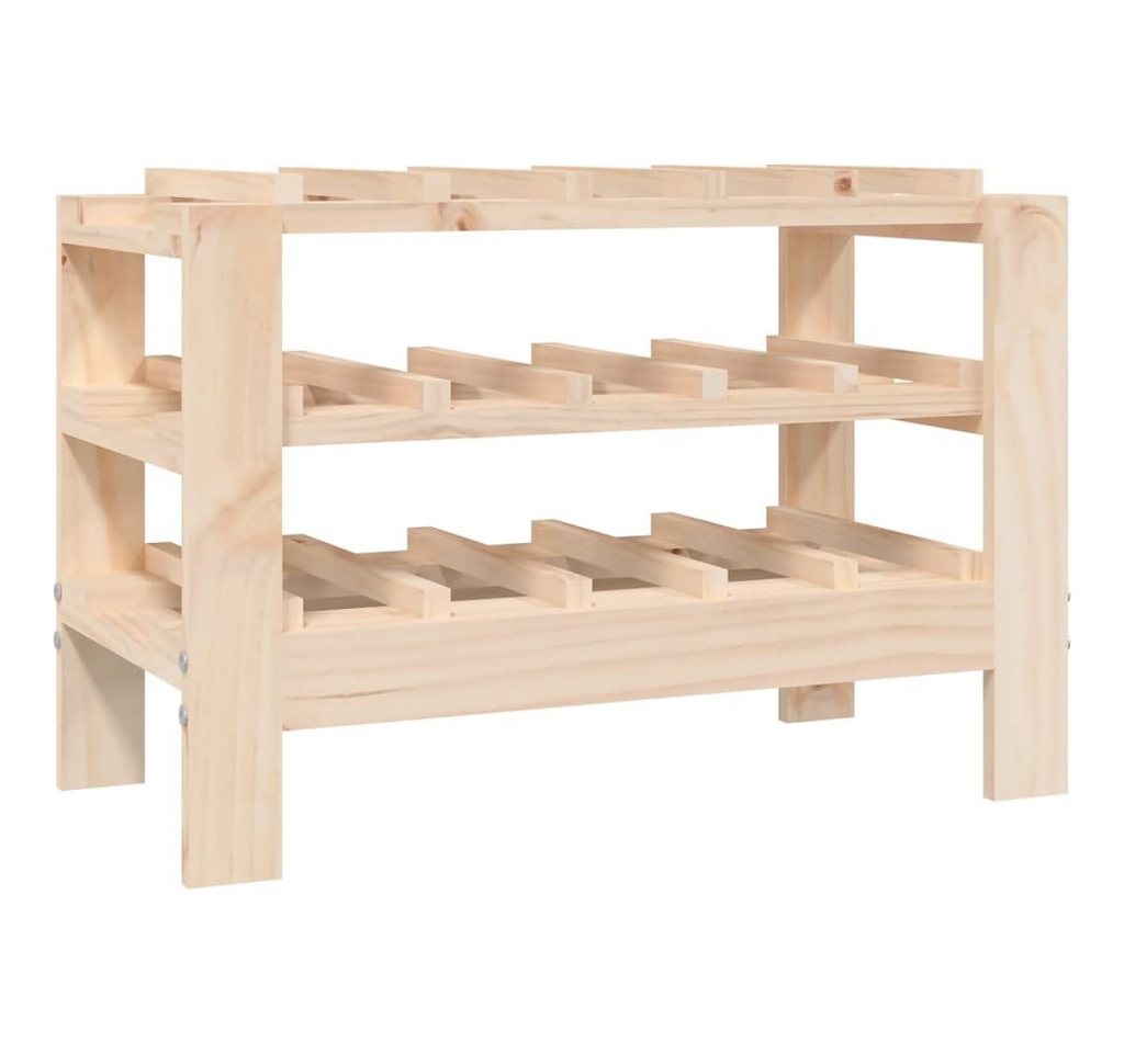 furnicato Weinregal 61,5x30x42 cm Massivholz Kiefer, 1-tlg. furnicato Weinregal 61,5x30x42 cm Massivholz Kiefer, 1-tlg. von furnicato