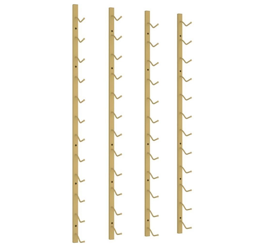 furnicato Weinregal Wand-für 12 Flaschen 2 Stk. Golden Eisen, 1-tlg. furnicato Weinregal Wand-für 12 Flaschen 2 Stk. Golden Eisen, 1-tlg. von furnicato