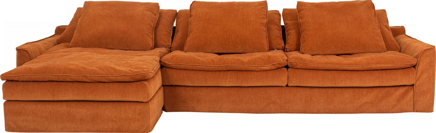 furninova Big-Sofa Sake, mit 6 Kissen, abnehmbarer Hussenbezug, Kissen mit Federn gefüllt von furninova