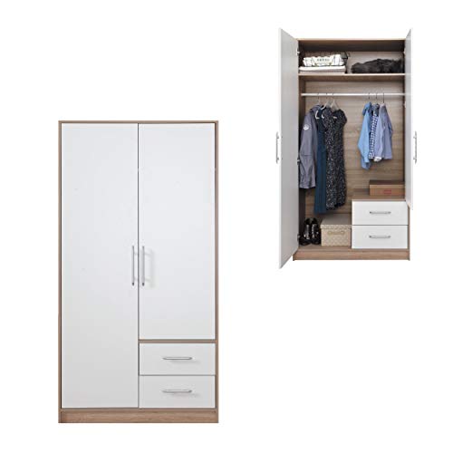 furniture24_eu Drehtürenschrank Schrank Kleiderschrank SMART SR-3 (Schrank ohne Aufsatz) von Furniture24