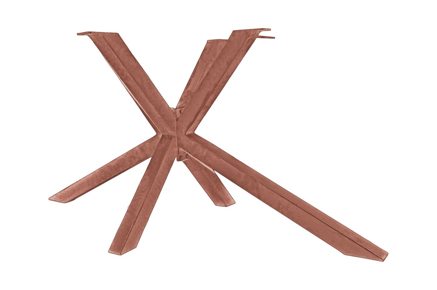furnling Tischgestell Utrecht, sternförmig aus Eisen, für Tischplatten von 160 cm bis 240 cm von furnling