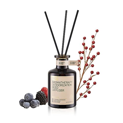 Furry Purr Raumduft (180ml), Geruchsentferner Mit Duftstäbchen - für Haustiere und Haushalt - Zarte Raumduft Stäbchen von furrypurr