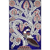 Kalamkari Pfau Gemälde von fusionbrushesbyrupal