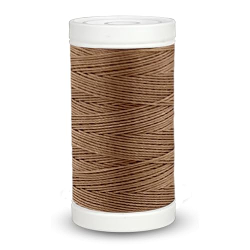 Ledergarn/Sattlergarn HT 10 - Nähgarn Stärke 10, ca. 60 Meter 0026 - blasses Braun von fuwi