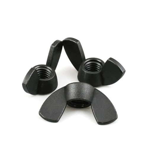Flügelmuttern, Schmetterlingsmuttern, 5/10 Stück M3 M4 M5 M6 M8 M10 M12 Schwarz Weiß Nylonmutter Flügelmutter Schmetterlingsmutter Kunststoff-Flügelmuttern Flügelmuttern, Schmetterlingsmuttern, 5/10 Stück M3 M4 M5 M6 M8 M10 M12 Schwarz Weiß Nylonmutter Flügelmutter Schmetterlingsmutter Kunststoff-Flügelmuttern von fwqnvSI