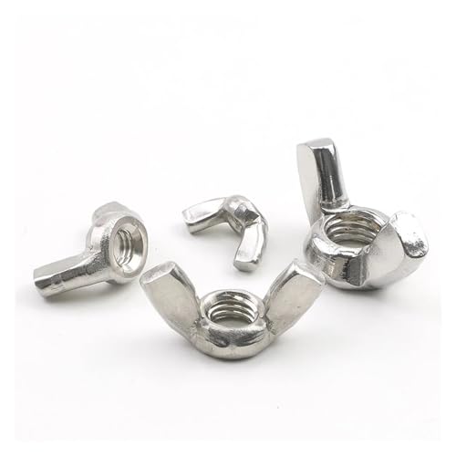 Flügelmuttern, Schmetterlingsmuttern, 5–10 Stück DIN315 Schmetterlingsflügelmutter M3 M4 M5 M6 M8 M10 M12 304 Edelstahl/Schwarzstahl, metrisches Gewinde, handfest anzuziehende Mutter Flügelmuttern, Schmetterlingsmuttern, 5–10 Stück DIN315 Schmetterlingsflügelmutter M3 M4 M5 M6 M8 M10 M12 304 Edelstahl/Schwarzstahl, metrisches Gewinde, handfest anzuziehende Mutter von fwqnvSI