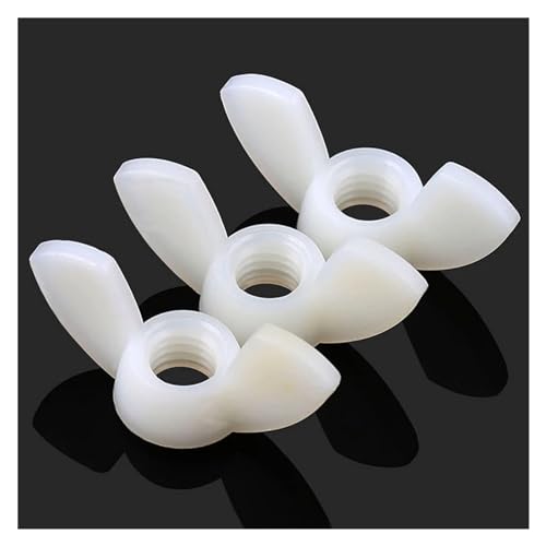Flügelmuttern, Schmetterlingsmuttern, 5 Stück M3 M4 M5 M6 M8 M10 M12 Nylon-Schmetterlingsmuttern Kunststoff-Flügelmutter Handfest anziehende Mutter Flügelmuttern, Schmetterlingsmuttern, 5 Stück M3 M4 M5 M6 M8 M10 M12 Nylon-Schmetterlingsmuttern Kunststoff-Flügelmutter Handfest anziehende Mutter von fwqnvSI