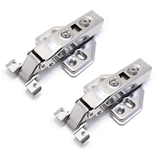 Türscharniere, Schranktürscharniere, Küchenschrankscharniere verdeckt, 2er-Pack Scharniere von fwqnvSI