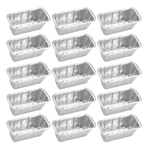 fxwtich Grill-Fettauffangbehälter aus Aluminiumfolie, 15 Stück, Fettbehälter aus Aluminiumfolie für Blackstone-Grillplatten, Grillzubehör 15St von fxwtich