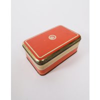 Vintage Metalldose Orange von fytvintage