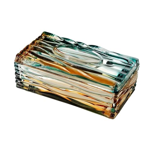 Taschentuchbox Leichte Luxus-Glas-Tissue-Box-Abdeckung for Zuhause, Wohnzimmer, dekorative Servietten-Gesichtsspender Taschentuchhalter Taschentuchbox Leichte Luxus-Glas-Tissue-Box-Abdeckung for Zuhause, Wohnzimmer, dekorative Servietten-Gesichtsspender Taschentuchhalter von gC7aHx8