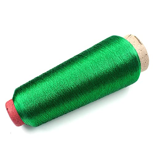 Metallisches Nähgarn, 3200 m, für computergesteuerte Stickerei und dekorative Näharbeiten von gadenfer