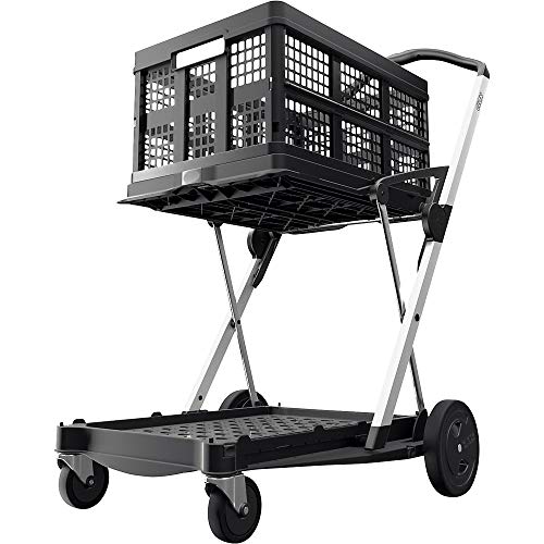 CLAX Klappmobil Transport-Klappmobil faltbox mit 46-l-Klappbox Black Edition CLAX Klappmobil Transport-Klappmobil faltbox mit 46-l-Klappbox Black Edition von gaerner