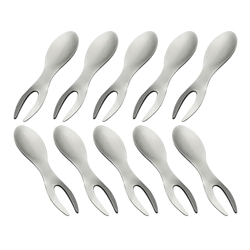 gafdu Maiskolben Halter - 10 Stücke Mais Spieße Halterung - Spritzschutz Gabel für Grillen Kochen Küche Haushalt Outdoor Barbecue von gafdu