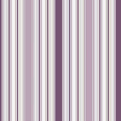 Galerie Smart Streifen Tapete, Violett, violett, Full roll (10M x 53 cm) von galerie-24