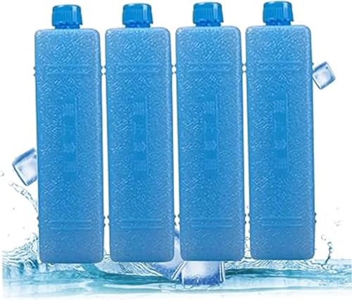 Dünne Eisblocks Für Kühlbox, 4er-Pack 200/350/600 Ml Gefrierblöcke Für Zuhause Eiskühler-Gefrierschrankplatte Klimaanlagen-Ventilator Eiskristallbox Platzsparende Gefrierbeutel Kühlbeutel Eisblocks Dünne Eisblocks Für Kühlbox, 4er-Pack 200/350/600 Ml Gefrierblöcke Für Zuhause Eiskühler-Gefrierschrankplatte Klimaanlagen-Ventilator Eiskristallbox Platzsparende Gefrierbeutel Kühlbeutel Eisblocks von galeyyu