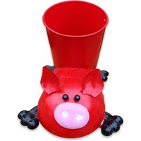 Pflanztopf Metall Tiermotiv Bunt von gallundzick