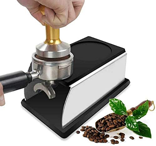 Tamperstation Espresso Stamper Kaffee Tamper Halter aus Edelstahl Base Küche von gamesalor