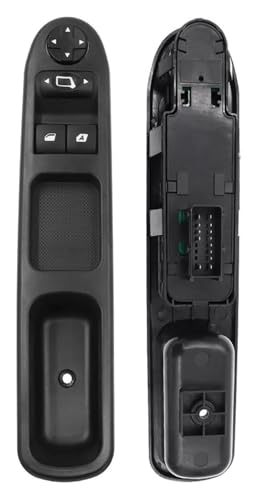Fensterschalter Vorne Links Für Peugeot Für 207 307 407 Elektrische Fensterheber-Steuertastenschalter 6554KT 6554QC 6490EH 6490HQ 6554QF 6554QG von gangxiao
