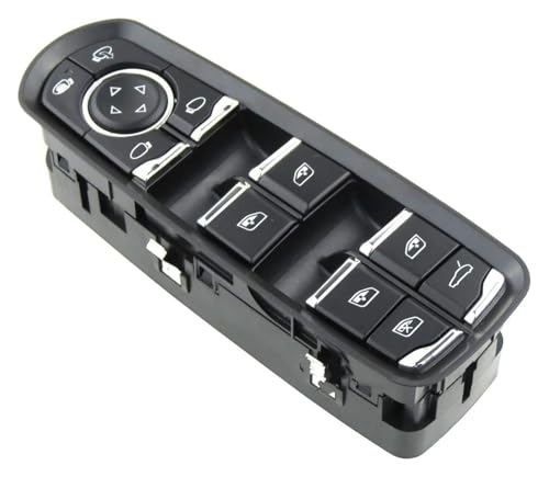 Fensterschalter Vorne Links Kompatibel mit P&orsche Kompatibel mit Panamera Kompatibel mit Cayenne Kompatibel mit Macan 2011-2015 7PP959855BDML Master Power Fenster Switch Control Button von gangxiao