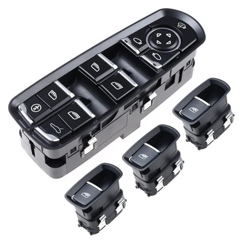 Kompatibel mit P&orsche Kompatibel mit Panamera Kompatibel mit Cayenne Kompatibel mit Macan 2011-2017 Power Window Auto-Druckknopfschalter von gangxiao