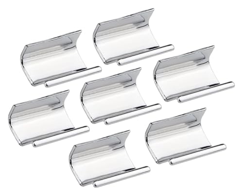 Kompatibel mit VW Kompatibel mit Tiguan Kompatibel mit MK2 2017-2020 Auto-Druckknopfschalter 7-teilige Chrom-Fensterheberknopfabdeckung von gangxiao