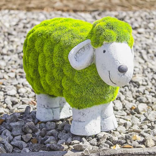 Garden Mile Beflockte Schafstatue mit Graseffekt, Gartenornamente Outdoor-Tiere, freistehende Tierfigur, Gartenstatue und Skulptur für Outdoor, Indoor, Terrasse, Rasen, Gehweg Dekor Garden Mile Beflockte Schafstatue mit Graseffekt, Gartenornamente Outdoor-Tiere, freistehende Tierfigur, Gartenstatue und Skulptur für Outdoor, Indoor, Terrasse, Rasen, Gehweg Dekor von garden mile