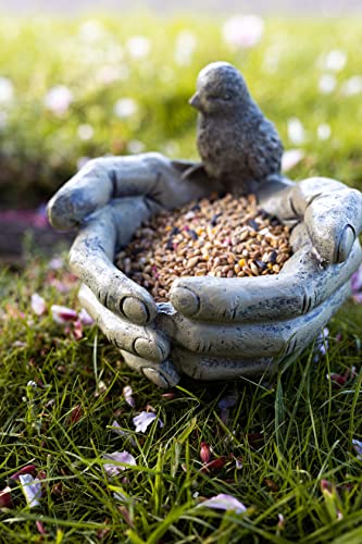 Garden Mile klassisch Stein Optik Vogel in Hand Garten Figur Garten Skulptur Garten Vogel Dosieranlage Zier Vogel Bade Garden Mile klassisch Stein Optik Vogel in Hand Garten Figur Garten Skulptur Garten Vogel Dosieranlage Zier Vogel Bade von garden mile