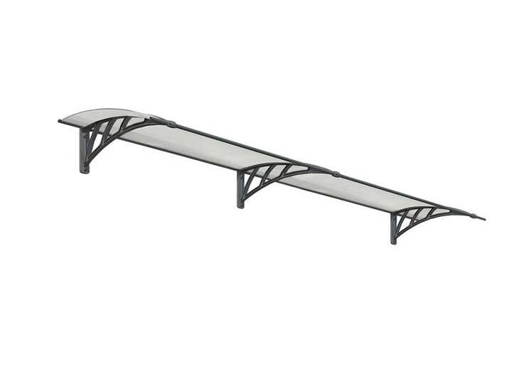 Moderne Vordach Neo 2,7 m Palram - Canopia anthrazit von gardenway