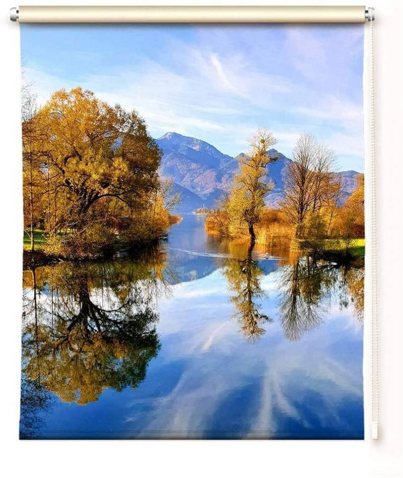 Rollo Rollo Seeromantik - Tolles Herbstrollo - zum klemmen oder schrauben, gardinen-for-life von gardinen-for-life